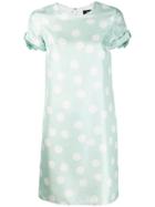 Paule Ka Polka Dot Mini Dress - Green