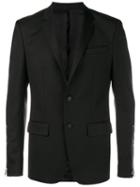 Givenchy Tailored Wool-blend Jacket, Men's, Size: 50, Black, Cotton/polyamide/cupro/wool