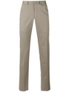 Z Zegna - Slim-fit Chinos - Men - Cotton/spandex/elastane - 50, Grey, Cotton/spandex/elastane