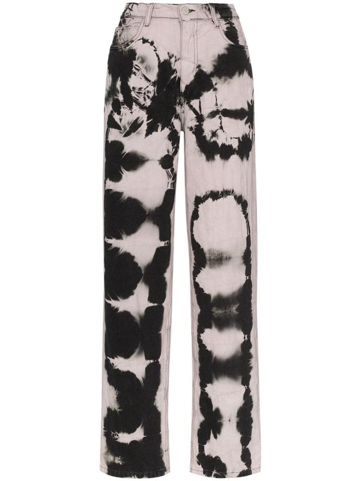 Ashley Williams Tie-dye Wide-leg Jeans - 108 - Multicoloured