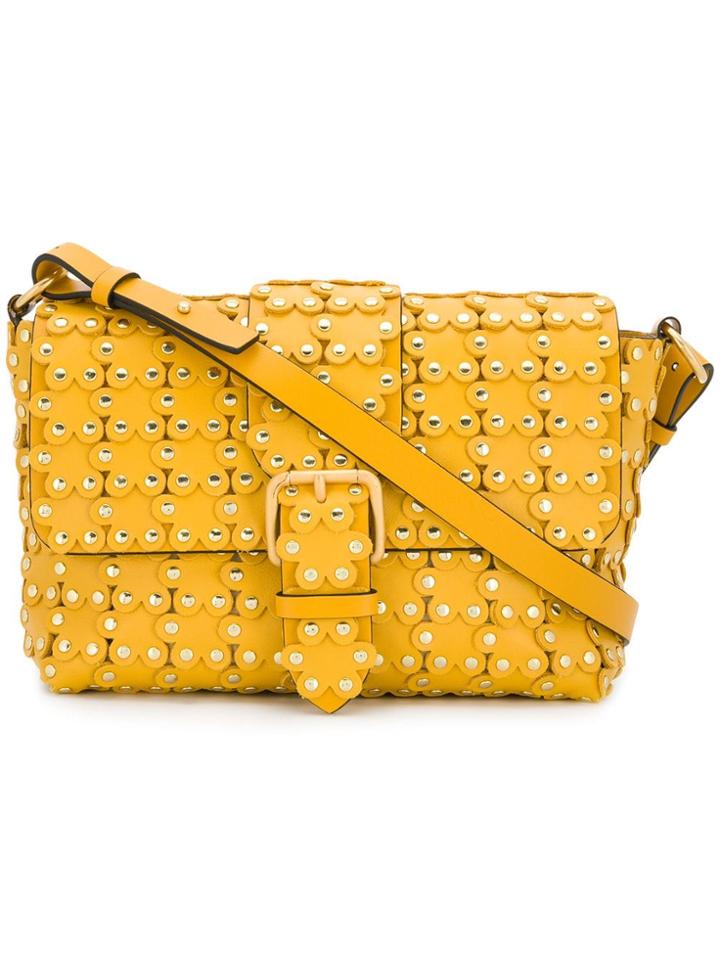 Red Valentino Red Valentino Qq0b0a61xiq G74 Giallo Leather/fur/exotic