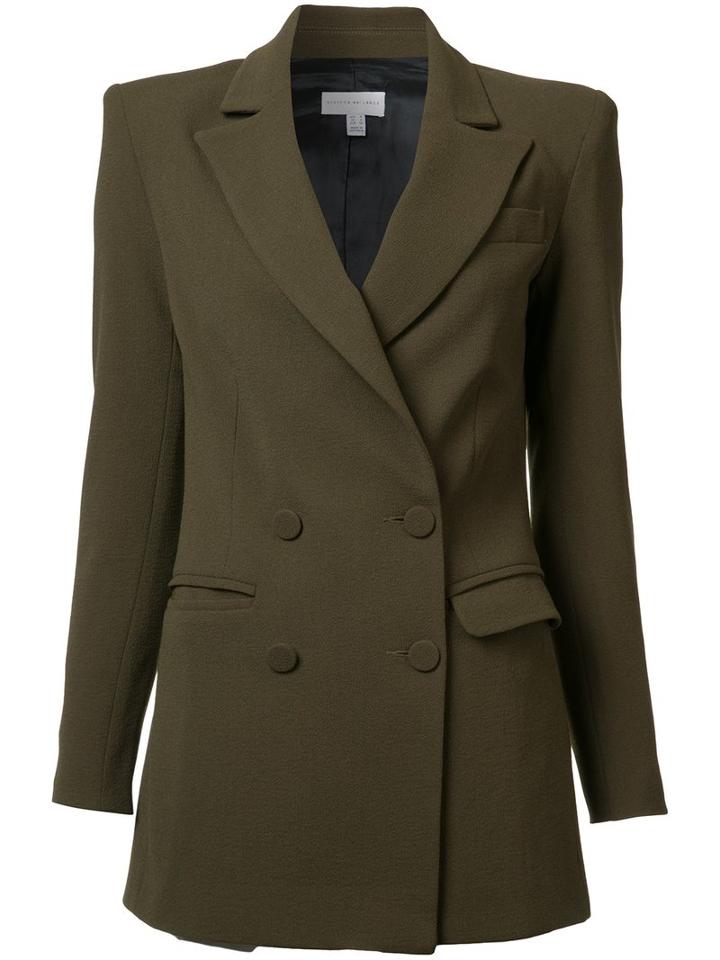 Rebecca Vallance - Billie Blazer - Women - Polyester/spandex/elastane/acetate/viscose - 10, Green, Polyester/spandex/elastane/acetate/viscose
