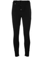 Alexander Wang Skinny Buttoned Pants - Black