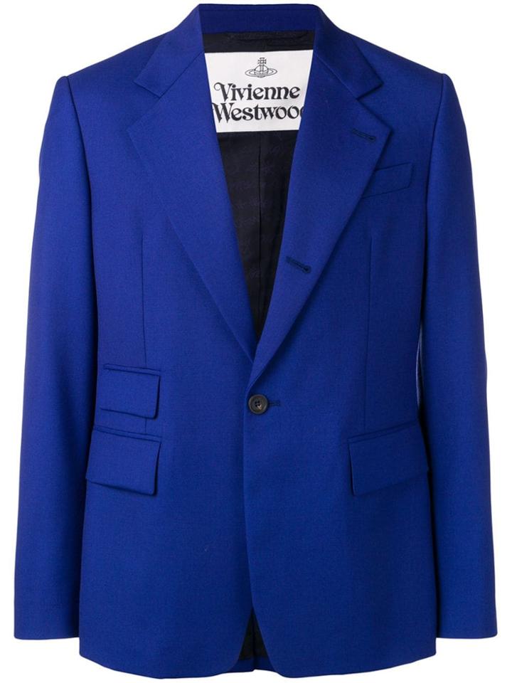 Vivienne Westwood Wide Lapel Blazer - Blue