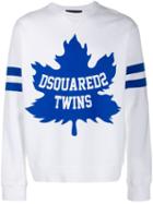 Dsquared2 Twins Logo Sweatshirt - White