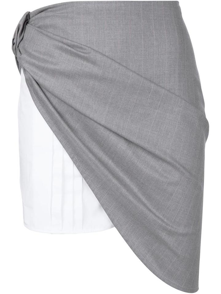 Jacquemus 'la Jupe Chemise Plissee' Skirt