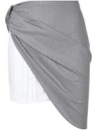 Jacquemus 'la Jupe Chemise Plissee' Skirt