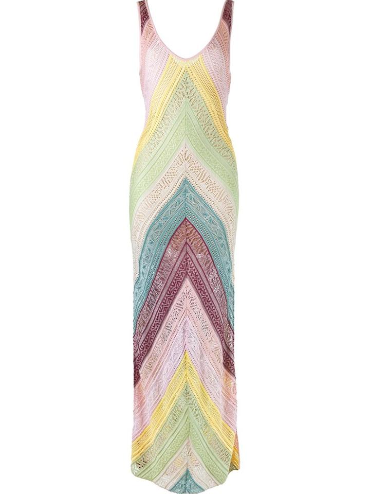 Cecilia Prado Long Knit Dress, Women's, Size: Medium, Viscose