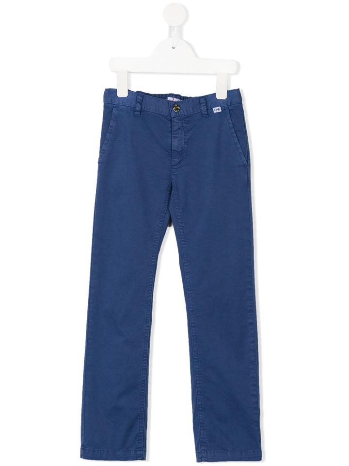 Il Gufo - Casual Trousers - Kids - Cotton/spandex/elastane - 3 Yrs, Blue