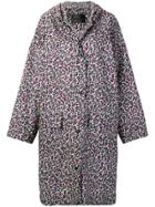 Christian Wijnants Chizu Floral Print Raincoat - Pink