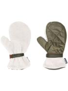 Moschino Fleece-lined Gloves - Green