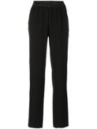 Paco Rabanne Tapered Trousers - Black