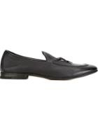 Henderson Baracco Tassel Detail Loafers, Men's, Size: 42.5, Blue, Deer Skin/leather