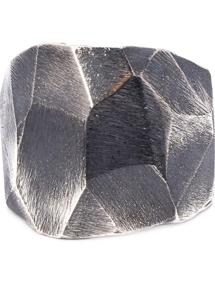 Chin Teo 'stead Fast' Ring - Metallic