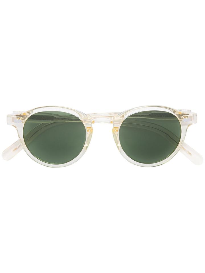 Moscot Round Frame Sunglasses, Adult Unisex, Nude/neutrals, Acetate