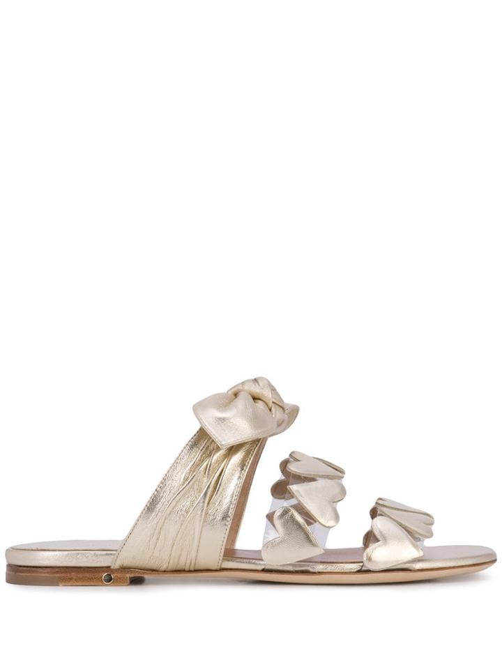 Laurence Dacade Teresa Slip-on Sandals - Gold