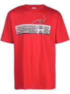 Supreme Keyboard T-shirt - Red