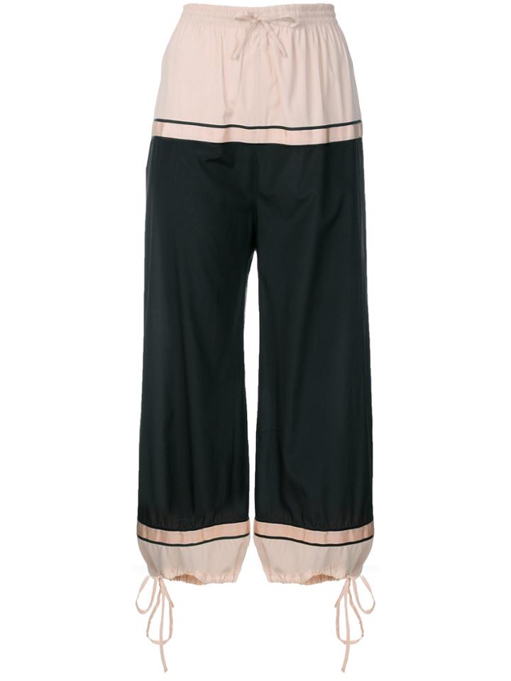 Jean Paul Gaultier Vintage Cropped Balloon Trousers - Pink & Purple