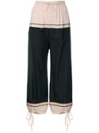 Jean Paul Gaultier Vintage Cropped Balloon Trousers - Pink & Purple