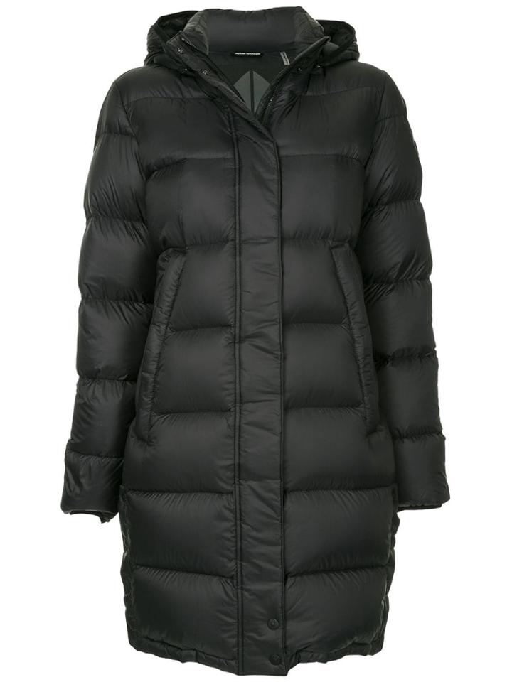 Moose Knuckles Padded Parka Coat - Black