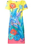 Marc Cain Printed Flowers Midi Dress - Multicolour