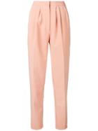 Loulou Straight Tailored Trousers - Neutrals
