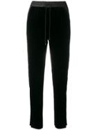 Elizabeth And James Side Stripe Casual Trousers - Black
