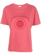 Saint Laurent Logo Crest T-shirt - Pink