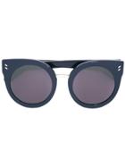 Stella Mccartney Eyewear Oversized Round Sunglasses - Blue