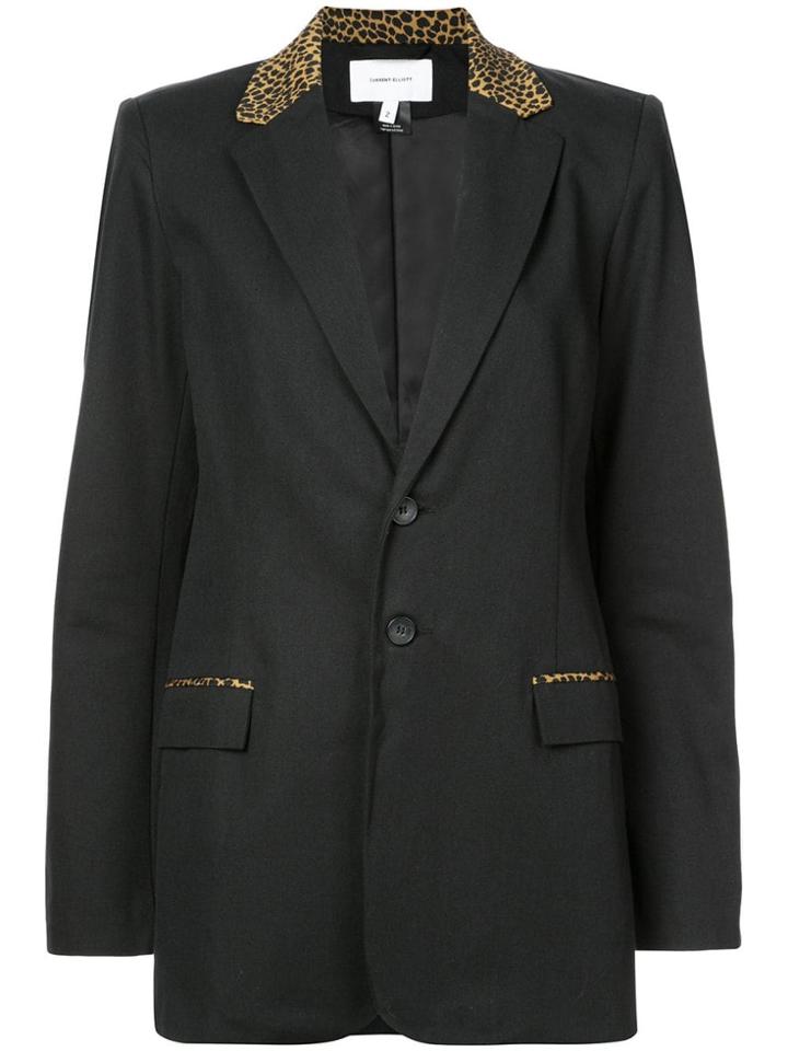Current/elliott Oversized Blazer - Black