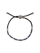 John Hardy Silver Classic Chain Lapis Lazuli Bead Pull Through