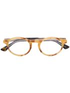 Gucci Eyewear Cat Eye Glasses - Yellow & Orange