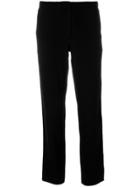F.r.s For Restless Sleepers Velvet Texture Pyjama Trousers - Black