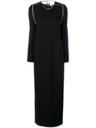 Ports 1961 Crystal Trim Dress - Black