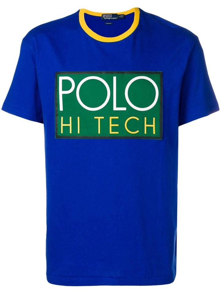 Polo Ralph Lauren Logo Printed T-shirt - Blue