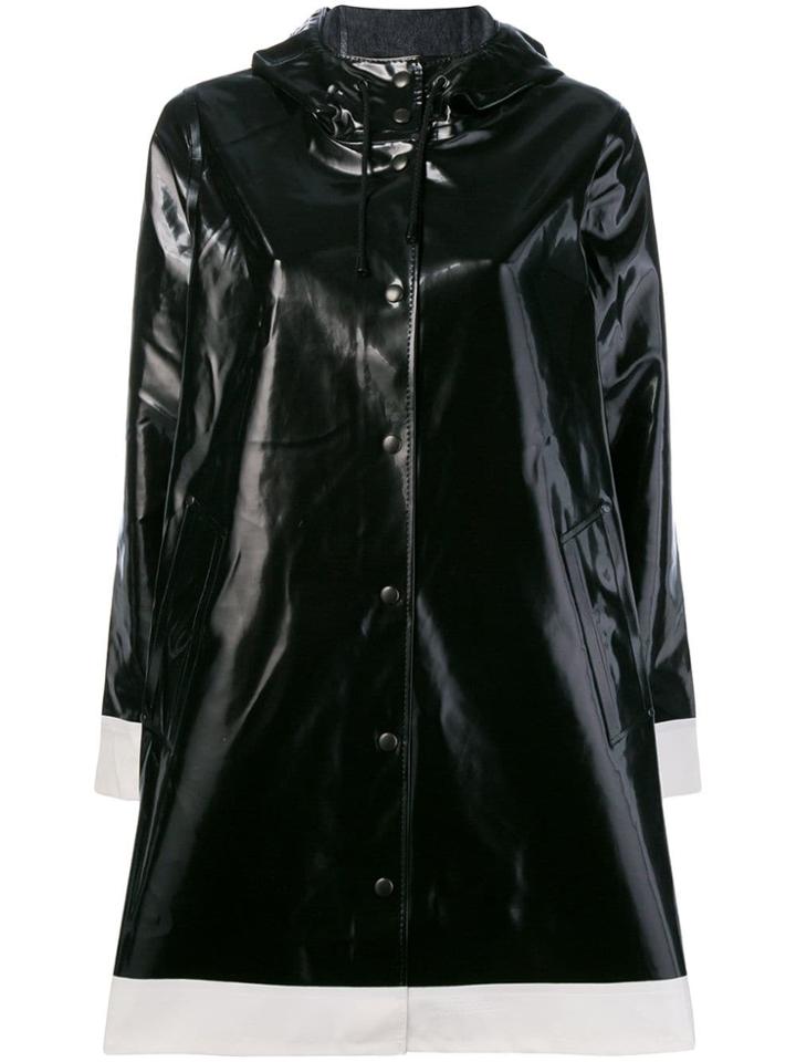 Stutterheim Moseback Frame Coat - Black