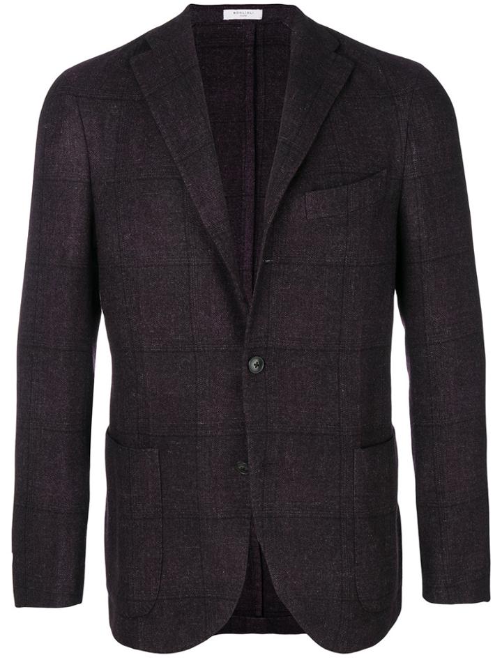 Boglioli Lightweight Blazer - Pink & Purple