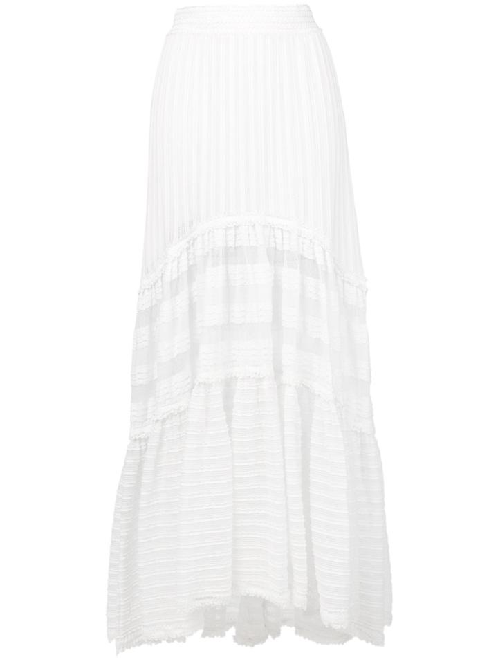 Jonathan Simkhai Cover-up Maxi Skirt - White