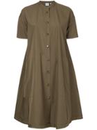 Aspesi Loose Flared Dress - Brown