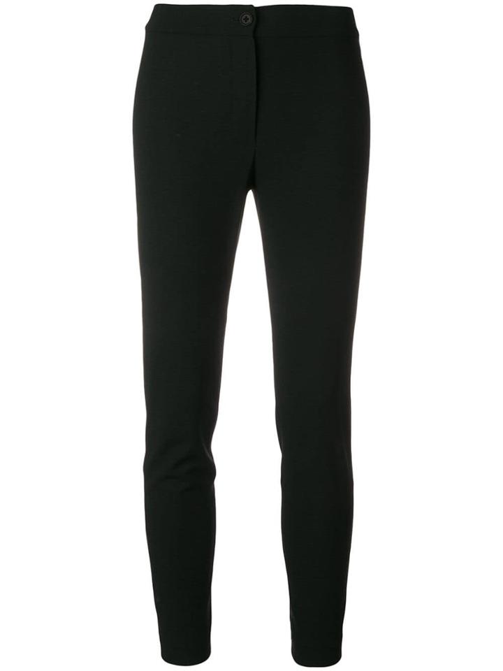 Ann Demeulemeester Button Cuffs Trousers - Black