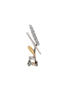 Alexander Mcqueen Embellished Ear Cuff - Silver