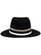 Maison Michel 'thadee' Trilby Hat, Women's, Size: Small, Black, Wool Felt
