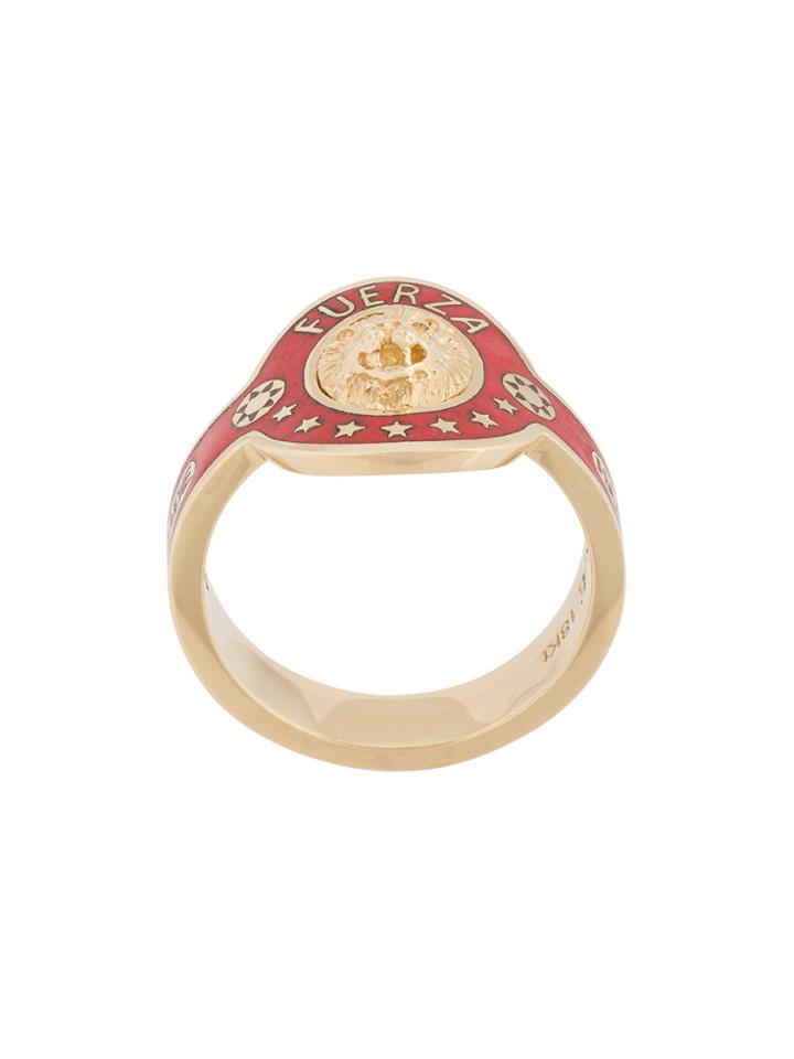 Foundrae Strength Cigar Ring - Red