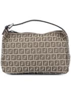 Fendi Vintage Zucchino Canvas Handbag - Brown
