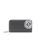 Fendi Ff Stamp Patch Wallet - Black