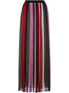 Missoni Crochet-knit Stripe Long Skirt