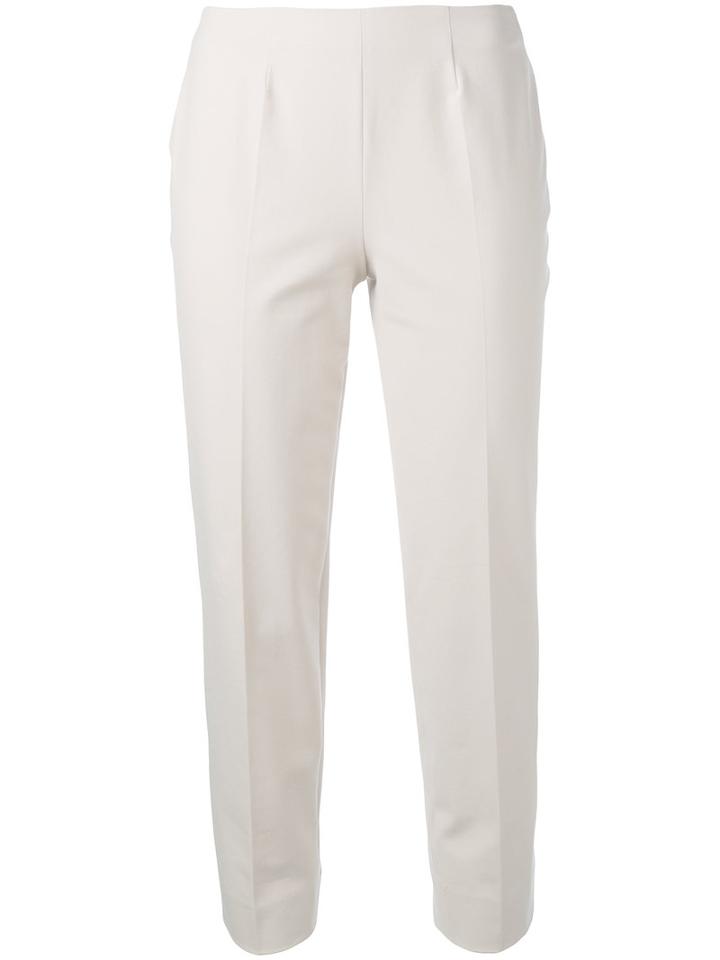 Piazza Sempione Tailored Trousers, Women's, Size: 48, Nude/neutrals, Cotton/spandex/elastane