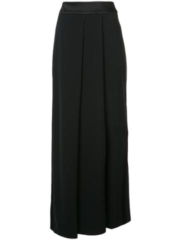 Valery Kovalska Flared Tailored Trousers - Black