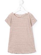 Caramel - Avocado Stripe T-shirt - Kids - Cotton/linen/flax - 8 Yrs, Red