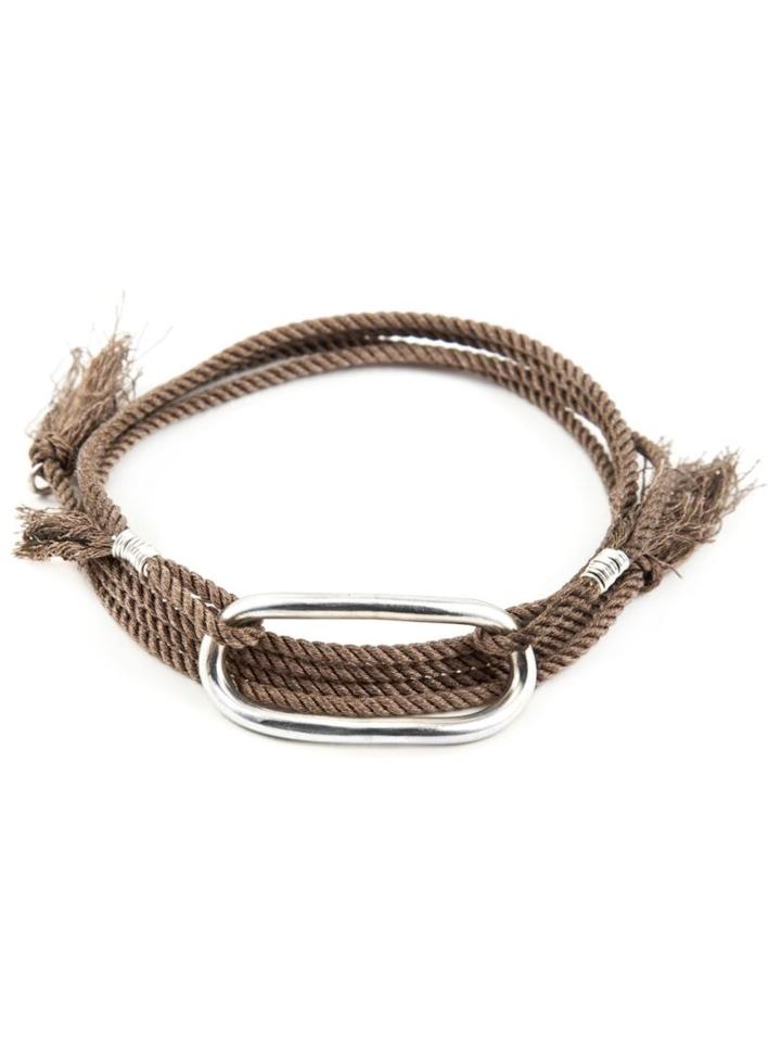 1-100 '87' Bracelet, Adult Unisex, Brown